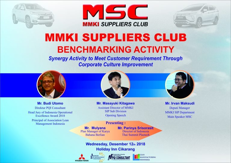 MMKI Suppliers Club Benchmarking Activity