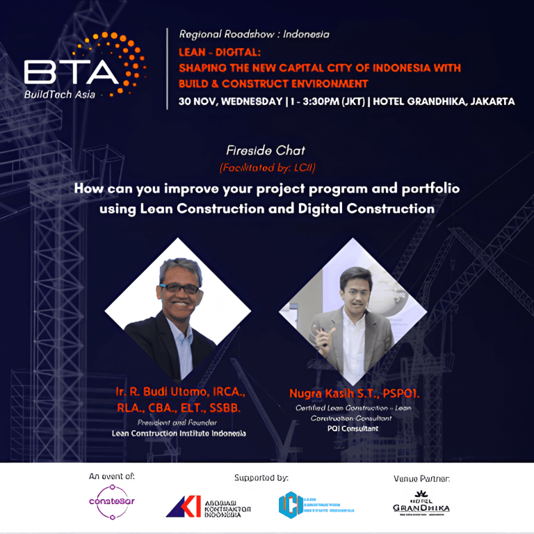 Lean Construction in Build Tech Asia, Singapore 2023